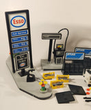 Vintage 1981 Playmobile Esso Gas Service Station Incomplete Set (English Version)