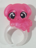 Zuru Pink Dog Plastic Toy Ring