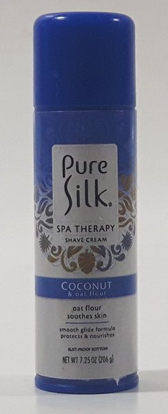 Zuru Surprise Mini Brands Pure Silk Spa Therapy Shave Cream Coconut & Oat Flour Blue Can 2" Miniature Plastic Play Toy
