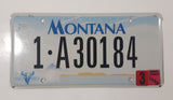 2005 Montana Big Sky Metal Vehicle License Plate Tag 1 A30184