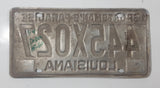 1995 Louisiana Sportsman's Paradise Vehicle License Plate Tag 445X027