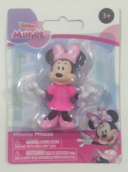 2022 Just Play Disney Junior Minnie Mouse 2 3/8" Tall Toy Figure New in Package