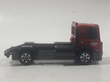 2019 Matchbox MBX Service MBX Flatbed King Dark Red Die Cast Toy Car Vehicle Missing Bed