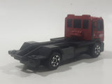 2019 Matchbox MBX Service MBX Flatbed King Dark Red Die Cast Toy Car Vehicle Missing Bed