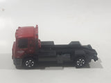 2019 Matchbox MBX Service MBX Flatbed King Dark Red Die Cast Toy Car Vehicle Missing Bed