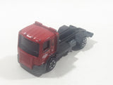 2019 Matchbox MBX Service MBX Flatbed King Dark Red Die Cast Toy Car Vehicle Missing Bed