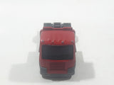 2019 Matchbox MBX Service MBX Flatbed King Dark Red Die Cast Toy Car Vehicle Missing Bed