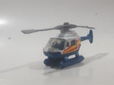 1999 Matchbox Wilderness Adventure Rescue Chopper Alpine Rescue White Die Cast Toy Aircraft Vehicle