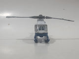 1999 Matchbox Wilderness Adventure Rescue Chopper Alpine Rescue White Die Cast Toy Aircraft Vehicle