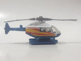 1999 Matchbox Wilderness Adventure Rescue Chopper Alpine Rescue White Die Cast Toy Aircraft Vehicle