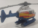 1999 Matchbox Wilderness Adventure Rescue Chopper Alpine Rescue White Die Cast Toy Aircraft Vehicle