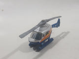 1999 Matchbox Wilderness Adventure Rescue Chopper Alpine Rescue White Die Cast Toy Aircraft Vehicle