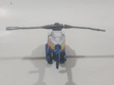 1999 Matchbox Wilderness Adventure Rescue Chopper Alpine Rescue White Die Cast Toy Aircraft Vehicle