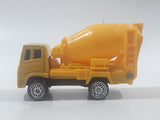 Maisto Cement Mixer Truck Yellow Die Cast Toy Car Construction Equipment Building Vehicle