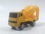 Maisto Cement Mixer Truck Yellow Die Cast Toy Car Construction Equipment Building Vehicle