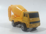 Maisto Cement Mixer Truck Yellow Die Cast Toy Car Construction Equipment Building Vehicle