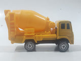 Maisto Cement Mixer Truck Yellow Die Cast Toy Car Construction Equipment Building Vehicle