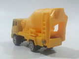 Maisto Cement Mixer Truck Yellow Die Cast Toy Car Construction Equipment Building Vehicle