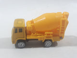 Maisto Cement Mixer Truck Yellow Die Cast Toy Car Construction Equipment Building Vehicle