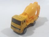 Maisto Cement Mixer Truck Yellow Die Cast Toy Car Construction Equipment Building Vehicle