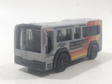2019 Matchbox MBX Service Crew City Bus Grey Die Cast Toy Car Vehicle