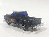 Vintage Soma Super Wheels 1973-80 Chevy Stepside Pickup Truck Black Die Cast Toy Car Vehicle