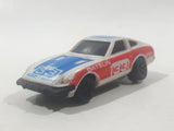 Vintage 1980 Kidco Burnin' Key Cars Datsun 280ZX Turbo #33 White Plastic Body Toy Car Vehicle