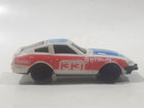 Vintage 1980 Kidco Burnin' Key Cars Datsun 280ZX Turbo #33 White Plastic Body Toy Car Vehicle