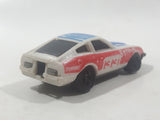 Vintage 1980 Kidco Burnin' Key Cars Datsun 280ZX Turbo #33 White Plastic Body Toy Car Vehicle