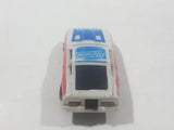 Vintage 1980 Kidco Burnin' Key Cars Datsun 280ZX Turbo #33 White Plastic Body Toy Car Vehicle