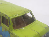 Vintage Soma Super Wheel Bedford Van Surfer Lime Green Die Cast Toy Car Vehicle