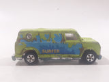 Vintage Soma Super Wheel Bedford Van Surfer Lime Green Die Cast Toy Car Vehicle