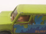 Vintage Soma Super Wheel Bedford Van Surfer Lime Green Die Cast Toy Car Vehicle