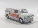 Vintage Soma Super Wheel Bedford Van White Die Cast Toy Car Vehicle