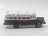 Tomica No. 6 Isuzu Bonnet Bus Police Department Prisoner Transport Black and White 1/110 Scale Die Cast Toy Car Vehicle