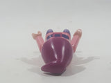 2005 Geobra Playmobil Santa's Workshop Advent Calendar Elf Girl in Pink and Purple 2 3/8" Tall Toy Figure