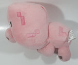 2014 Mojang Minecraft Pink Pig 6" Stuffed Toy Character Plush