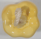 Vintage Ceramic Art Vegetable Yellow Bell Pepper 3 1/2" Tall Hanging Ornament