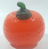 Vintage Art Glass Fruit Orange 3" Tall Ornament