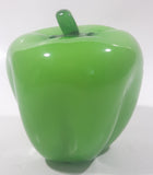 Vintage Art Glass Vegetable Green Bell Pepper 3 3/4" Tall Ornament