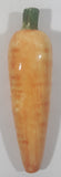 Vintage Ceramic Vegetable Carrot 6 1/2" Long Ornament