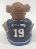 Elby Gifts NHL Power Play Captain Series Vancouver Canucks #19 Markus Naslund 3" Tall Resin Teddy Bear Figurine