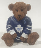 Elby Gifts NHL Power Play Captain Series Toronto Maple Leafs #13 Mats Sundin 3" Tall Resin Teddy Bear Figurine