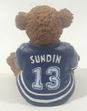 Elby Gifts NHL Power Play Captain Series Toronto Maple Leafs #13 Mats Sundin 3" Tall Resin Teddy Bear Figurine