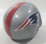 New England Patriots Hand Painted Day Of The Dead Skull Helmet Ceramic Head Ornament