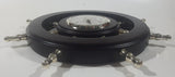 Ergo Captain's Ship Wheel 11" Wood and Metal Quartz Wall Clock