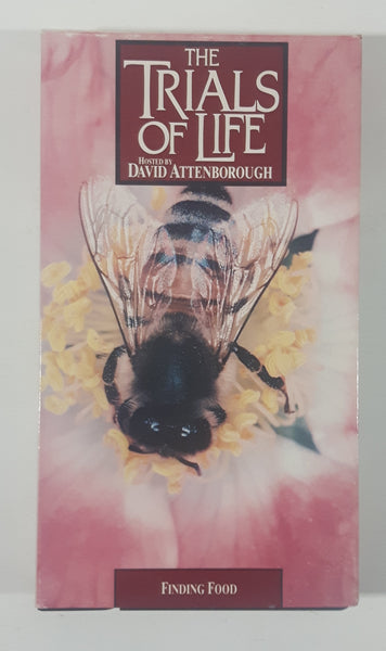 1992 Turner Home Entertainment The Trials Of Life Hosted By David Attenborough Finding Food Movie VHS Video Cassette Tape with Case