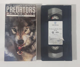 1994 Time Warner Presents Predators Of The Wild Wolf Movie VHS Video Cassette Tape with Case