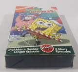 2003 Paramount Nickelodeon SpongeBob Squarepants Christmas Movie VHS Video Cassette Tape with Case