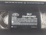 1987 Walt Disney Cartoon Classics Silly Symphonies Movie VHS Video Cassette Tape with Case